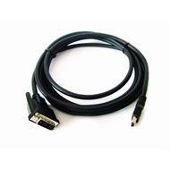 Переходной кабель HDMI-DVI с золотым покрытием разъема
