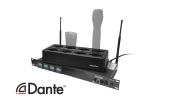 4 Channel Wireless Receiver with Dante