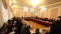 Televic equipment at a meeting of the Council of University chancellors