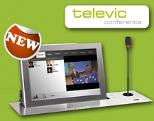 Televic Unibox: превратите любой сенсорный монитор в мультимедийный пульт конференц-системы