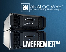 LivePremier от Analog Way: неограниченные возможности в создании видеопрезентаций
